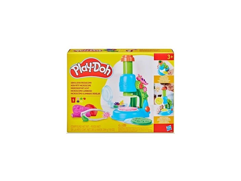 Play-Doh Csodamikroszkóp – 5 tégely gyurma