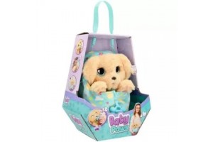 Bébi Mancs interaktív labrador plüss, vállra akasztható