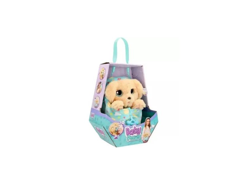 Bébi Mancs interaktív labrador plüss, vállra akasztható