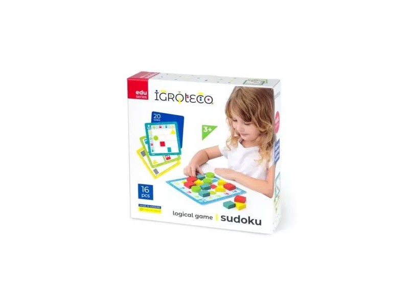 Sudoku logikai játék gyerekeknek - 16 db