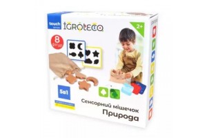 3 az 1-ben szenzoros készlet – Természet, fa figurák