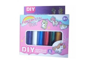 Unikornis kulcstartó és medál készítő szett