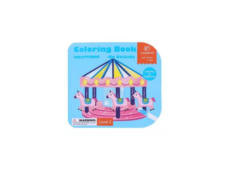 Színező könyv - Gyerünk a szabadba! borító