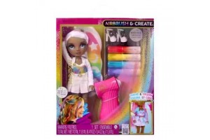 Rainbow High színezhető baba - szürke szemű, kiegészítőkkel