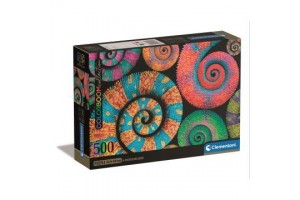 Clementoni Csigák 500 db puzzle - 49x36 cm