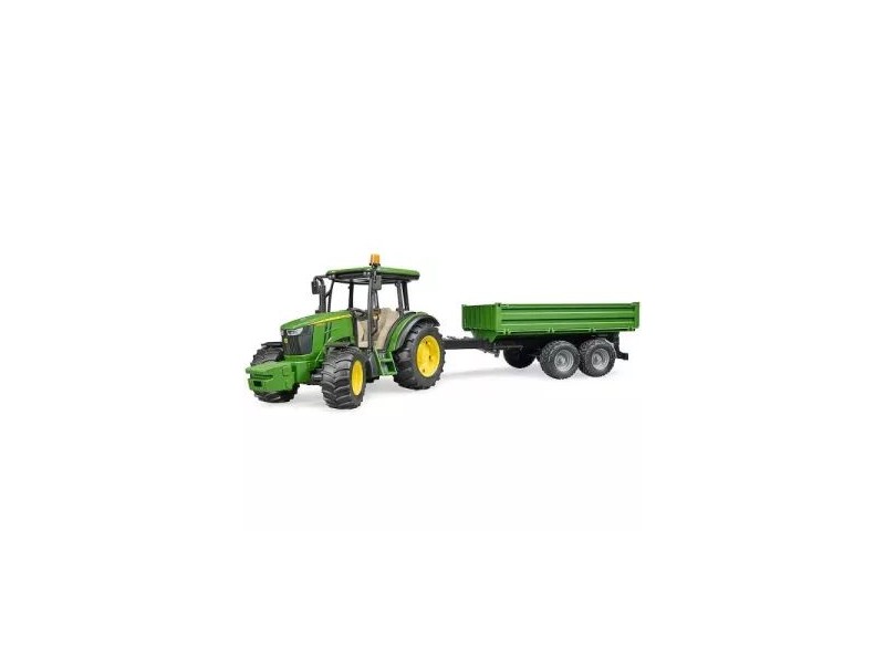 Bruder John Deere 5115M traktor és utánfutó