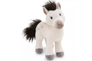 NICI Green Holly fehér plüss póni 27 cm