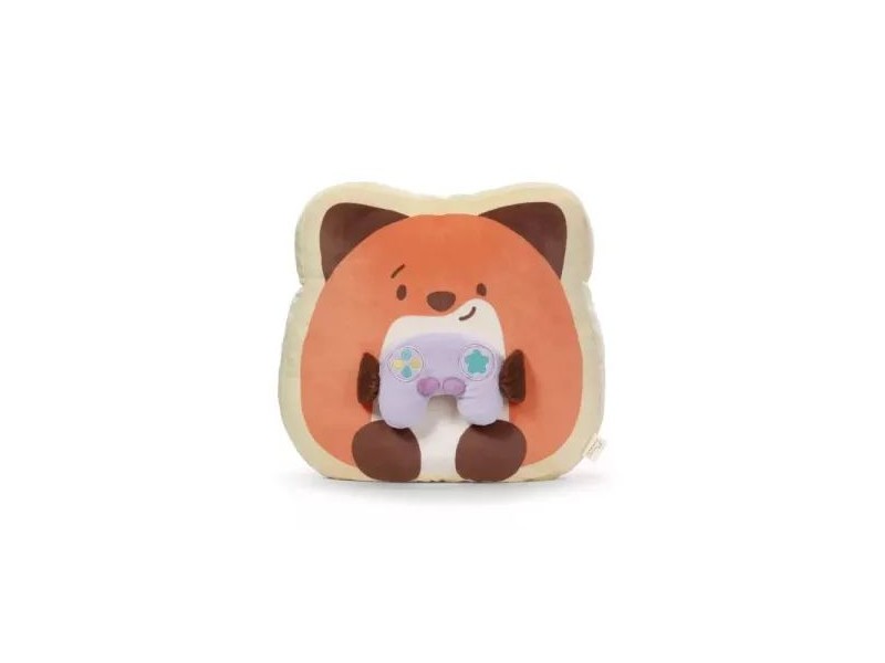 NICI Geeks plüss róka játékkonzollal, 33 cm