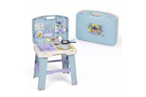 Smoby Stitch összecsukható kiskonyha 20 kiegészítő
