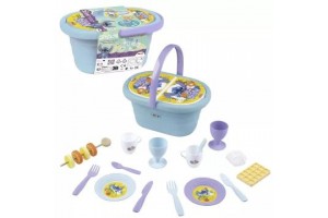 Smoby Stitch piknikkosár – könnyű, 2 részes fedél