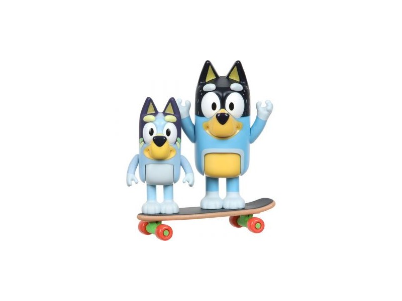 Bluey és Bandit gördeszkás játékszett