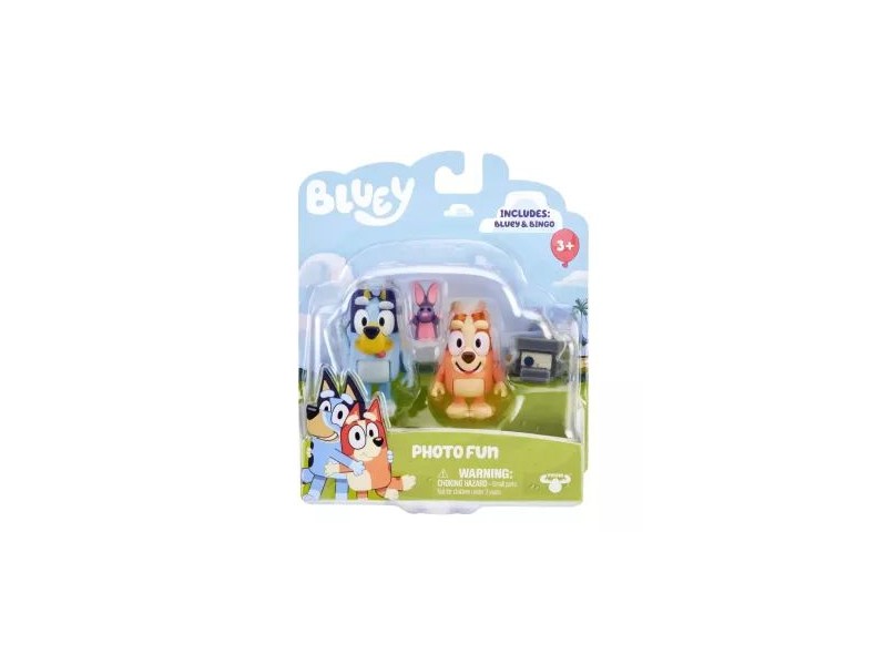 Bluey Fényképezkedés figura szett - 2 db