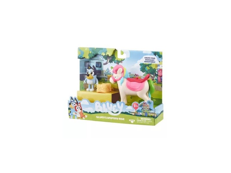 Bluey unipóni játékszett – póni és Bluey figura