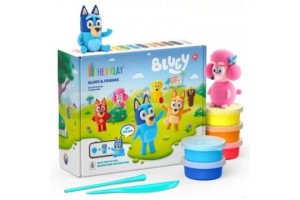Hey Clay nagy gyurma szett - Bluey figurák
