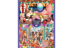 Trefl Négylábú barátok 500 db puzzle - 48x34 cm
