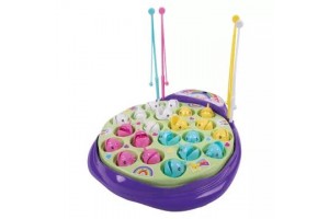 Unikornis horgászat társasjáték - 21 színes figura