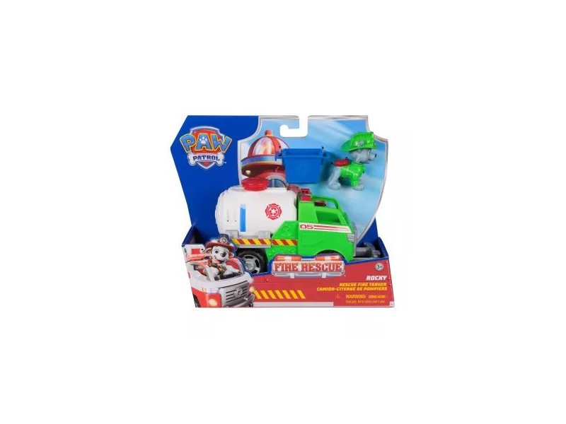 Mancs Őrjárat Rocky tűzoltó jármű figura