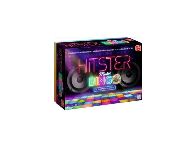 Hitster: Bingo társasjáték — 225 legendás sláger
