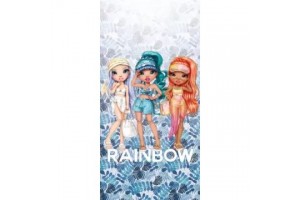 Rainbow High fürdőlepedő 70x140 cm - 100% pamut