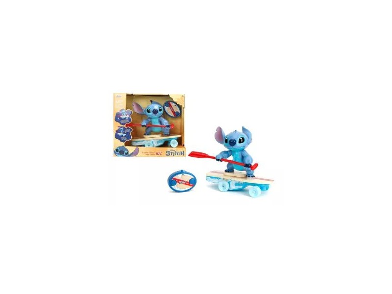 Stitch RC guruló szörfdeszka 25 cm - Jada Toys