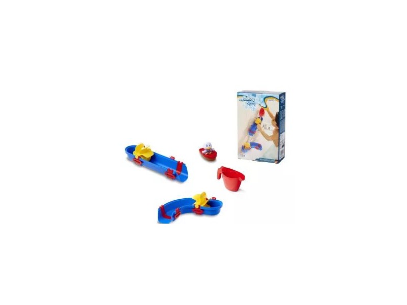 Aquaplay Sploshy Cascade fürdőjáték - csónak és figurák
