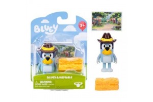 Bluey kezdő játékfigura készlet – mozgatható figura