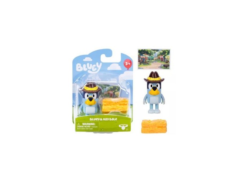 Bluey kezdő játékfigura készlet – mozgatható figura