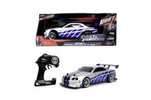 Jada Toys RC Nissan Skyline GTR R34 1:10 távirányítós autó