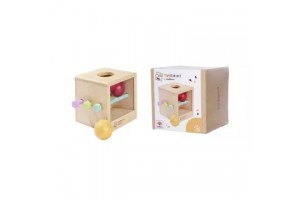 Eichhorn Montessori fa oktató játék 6 db - Doboz