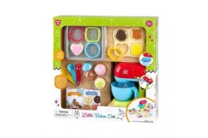 Playgo sütemény készítő készlet tálas mixerrel, 19 db