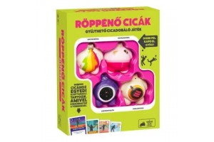 Röppenő cicák társasjáték - dobj és kapd el!
