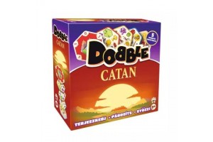 Dobble Catan – doboz és kártyák