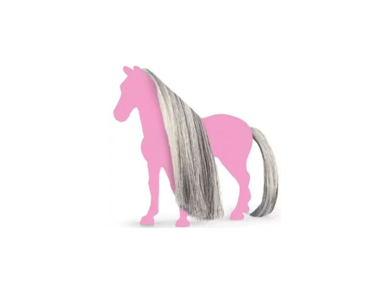Schleich Beauty Horse - szürke sörény és farok szett