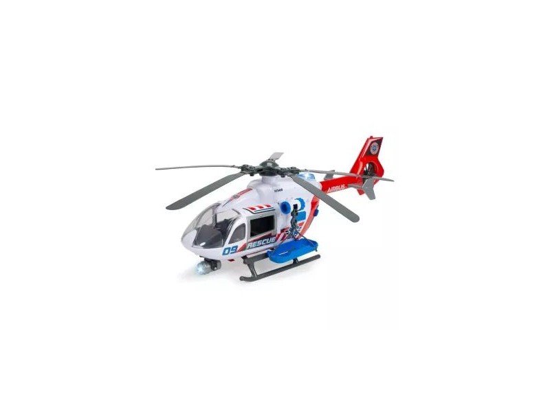 Dickie Airbus H145 mentőhelikopter 1:24, piros-fehér