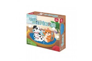 Állati kanapécsata — játéktábla és figurák