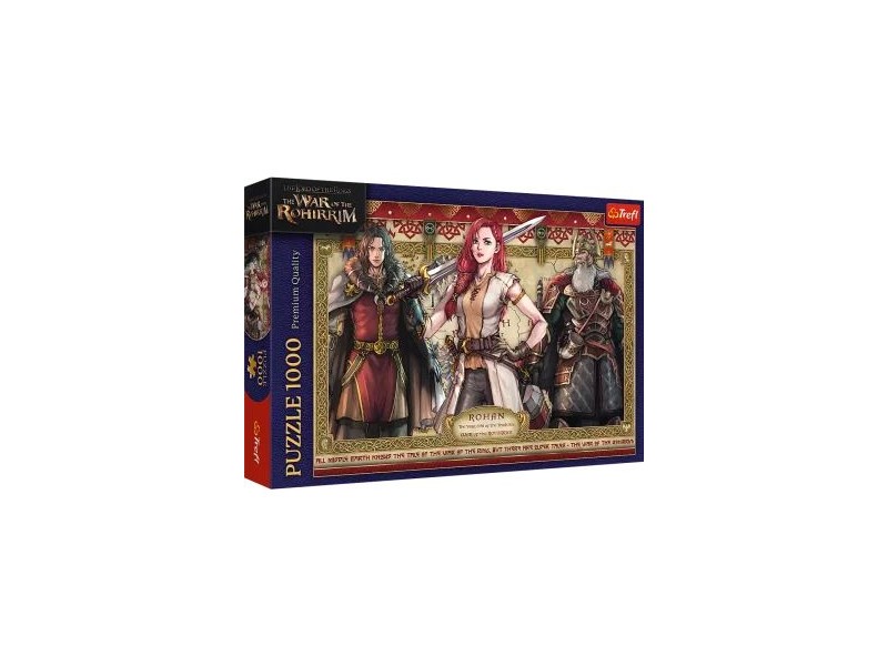 Trefl Gyűrűk Ura 1000 db puzzle - 48x68,3 cm