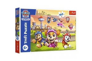 Trefl Mancs őrjárat - 160 db puzzle, 41×27,5 cm