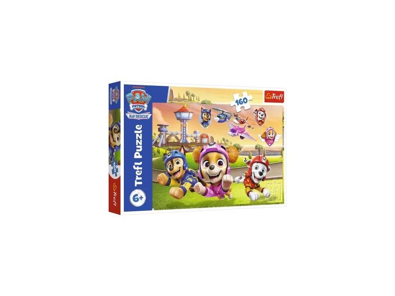 Trefl Mancs őrjárat - 160 db puzzle, 41×27,5 cm