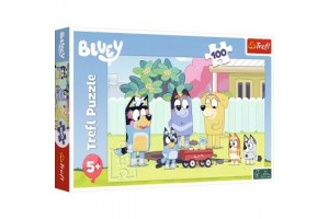 Trefl Bluey 100 db puzzle - 41×27,5 cm