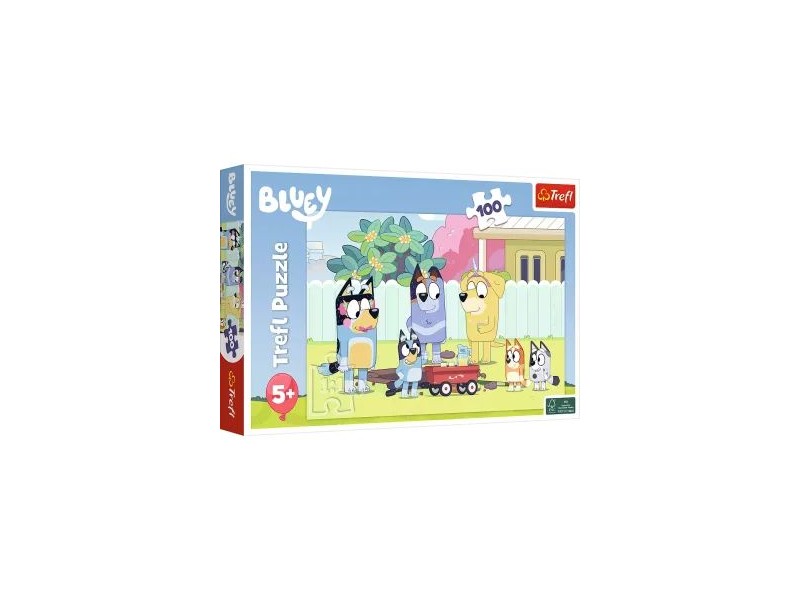 Trefl Bluey 100 db puzzle - 41×27,5 cm