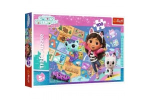 Trefl Gabi babaháza 100 db puzzle - kirakott kép