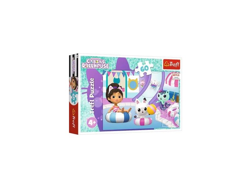 Trefl - Gabi babaháza 60 darabos puzzle, 22×33 cm