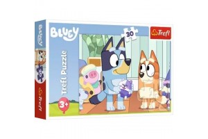 Trefl Bluey 30 darabos puzzle - 27×20 cm