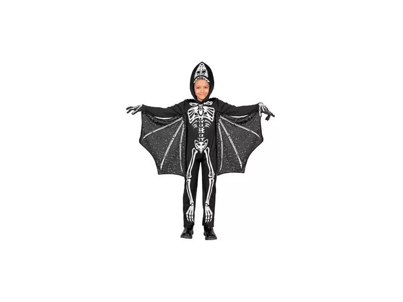 Pterodaktilusz csontváz kezeslábas jelmez 140 cm - szárnyak