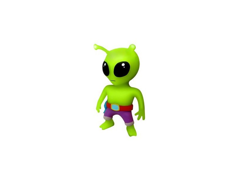 Monsterflex Stumble Guys 2. széria - Zöld Alien figura