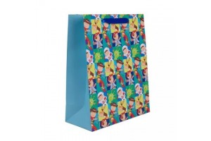 Kisfiú mintás ajándéktasak 18×23 cm