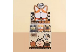 Kutya mintás 3D radír – többféle változat