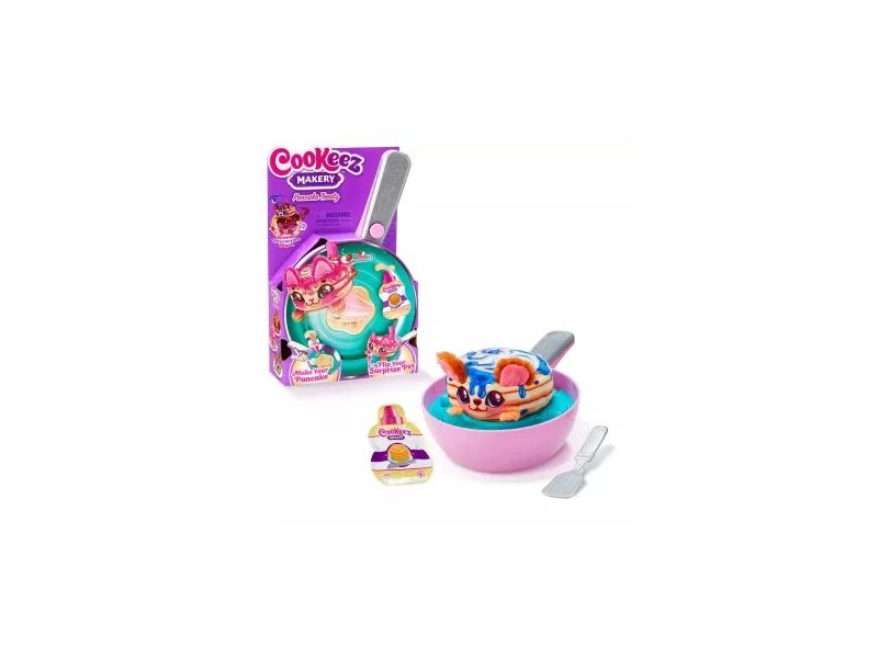 Cookeez palacsintasütő készlet — cuki illatos plüssök