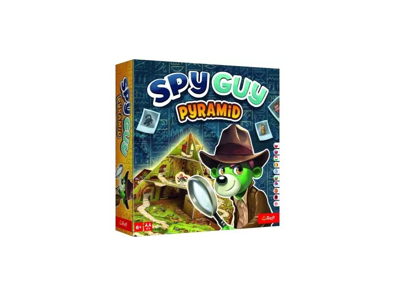 Trefl Spy Guy: Piramis – nyomozós társasjáték doboza