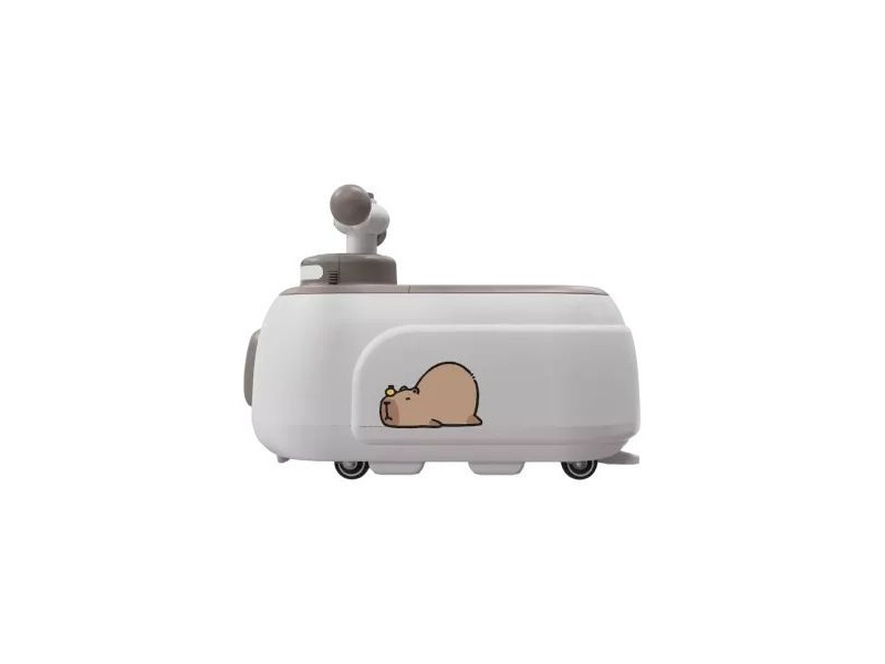 Kapibara lábbal hajtós bébijárgány hanggal és LED-del